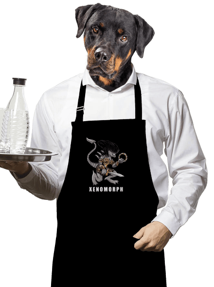 Xenomorph kötény Black