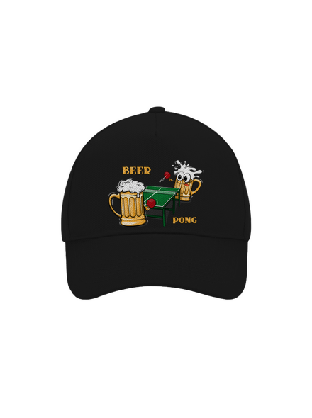 Beer pong baseballsapka Black