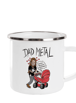 Dad metal pléhbögre White