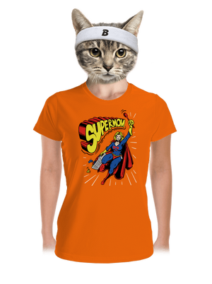 Supermom női sportpóló Neon Orange