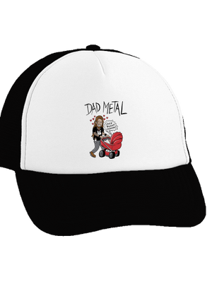 Dad metal teherautós sapka Black cap