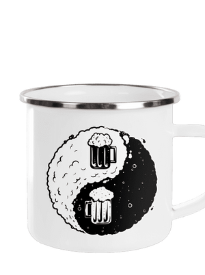 Jin Jang sör pléhbögre White