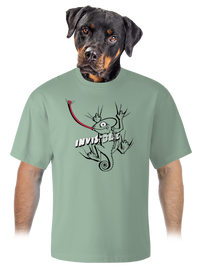 unisex túlméretezett póló