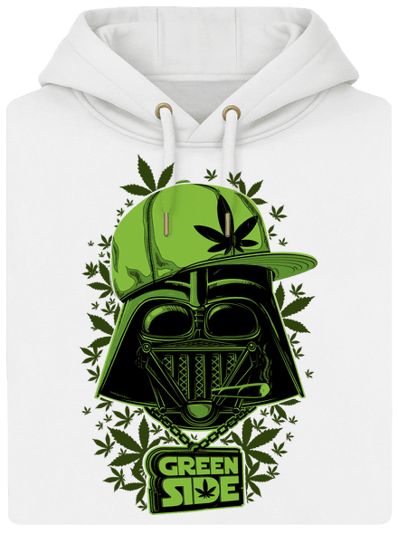 Green side unisex prémium pulóver Snowwhite