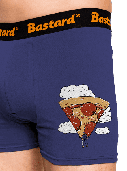 Pizza ejtőernyős boxeralsó Blue Navy