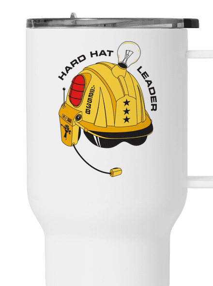 Hard hat leader termosz bögre White