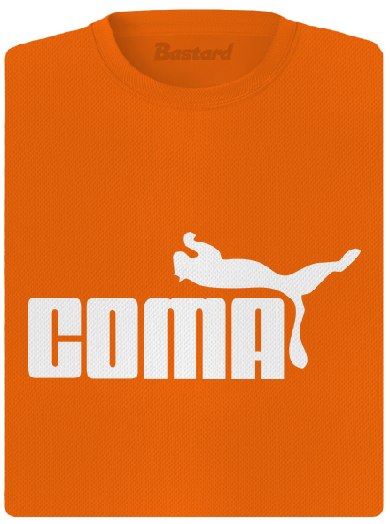 Coma női sportpóló Neon Orange