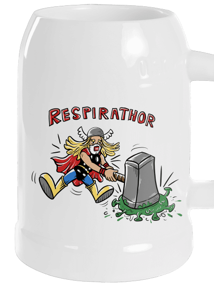 Respirathor söröskorsó White