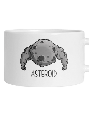 Asteroid macaron bögre White