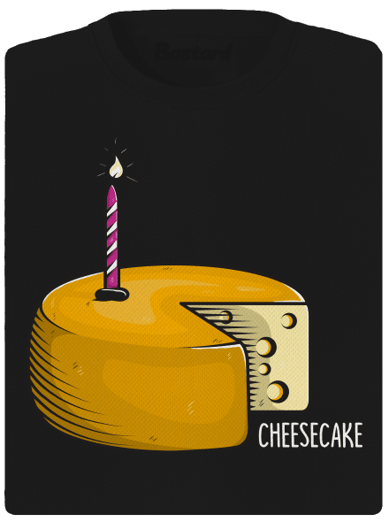 Cheese cake női sportpóló Black