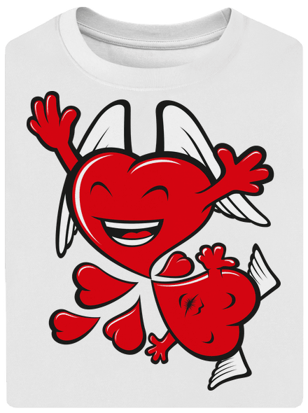 Lovers unisex túlméretezett póló White
