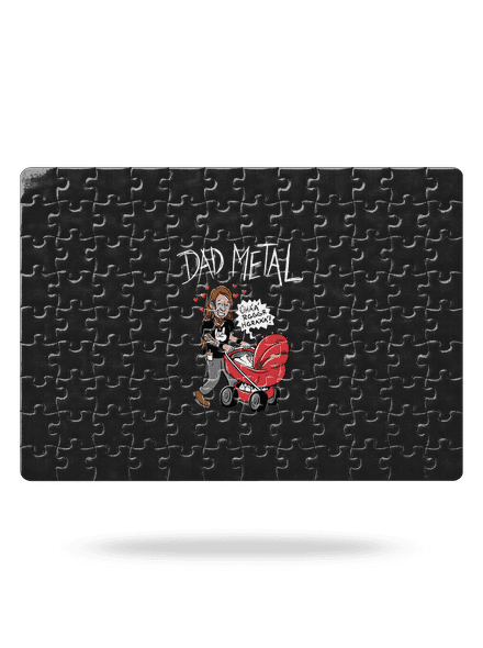 Dad metal kirakós White
