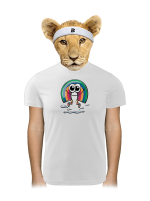 Szivárvány lesz gyerek sport póló White