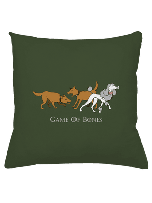 Game of Bones párna Olive Green