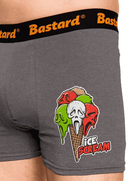 Ice Scream boxeralsó Gray Melange