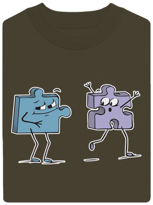  unisex crewneck Urban Khaki