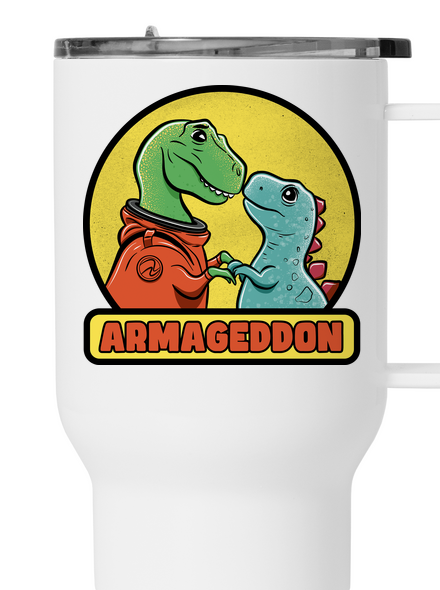 Armageddon termosz bögre White