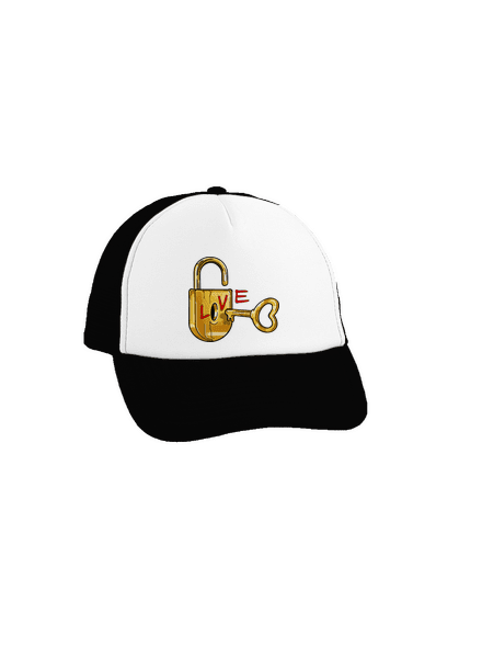 Love lock teherautós sapka Black cap