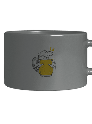 I wanna beer macaron bögre Grey Macaron