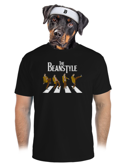 Beanstyle férfi sportpóló Black