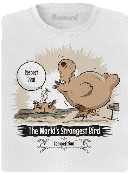 Strongest bird női sportpóló White