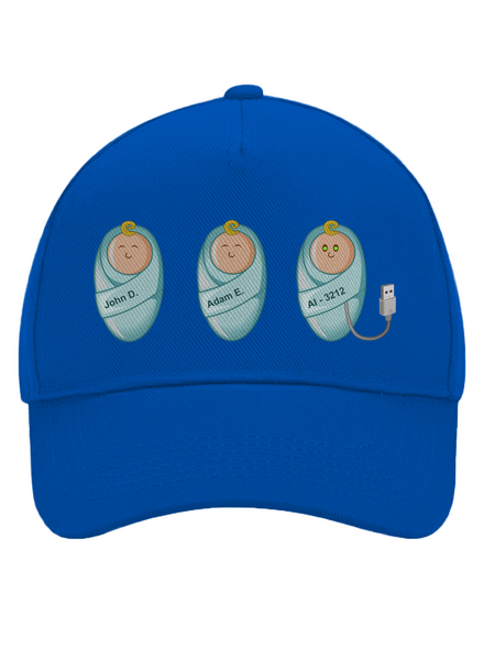 AI baby baseballsapka Bright Royal