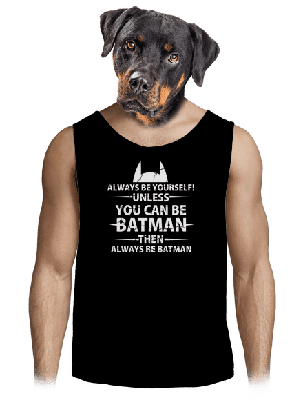 Batman férfi trikó Black
