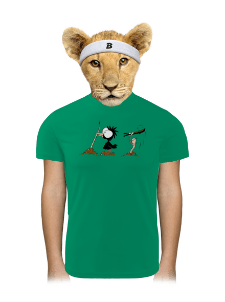 Vigyázz melyik végét fogod gyerek sport póló Kelly Green Mal