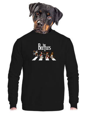 Beatles unisex crewneck Black