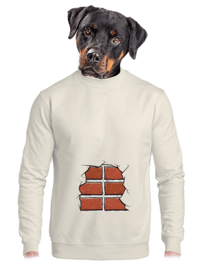 Téglák unisex crewneck Off White