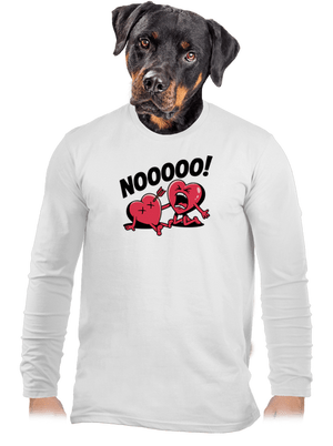 férfi hosszú ujjú póló