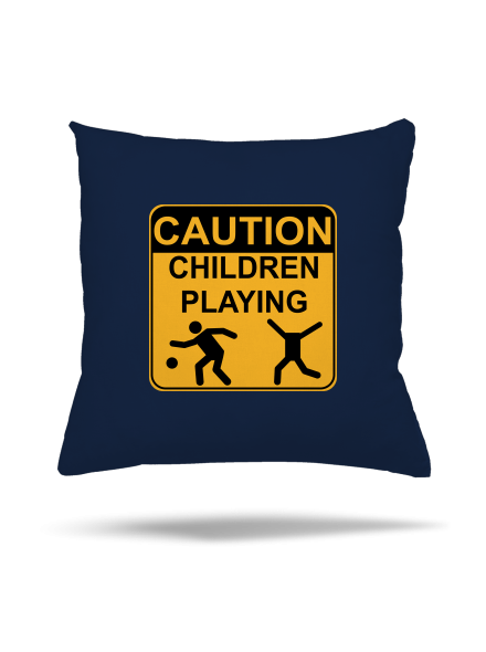 Children Playing párna Dark Navy