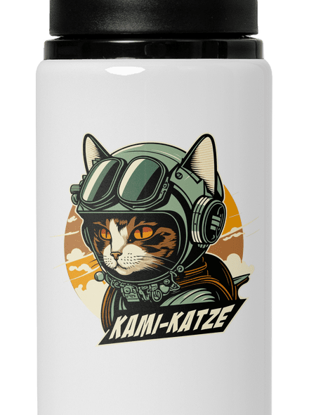 Kami-Katze kulacs White