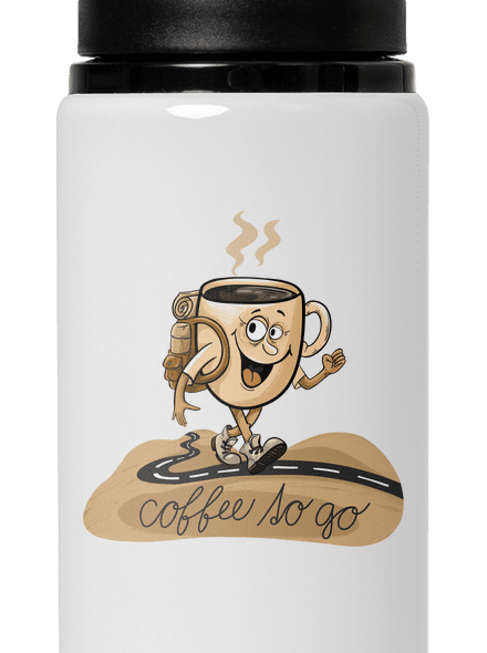 Coffee to go kulacs White