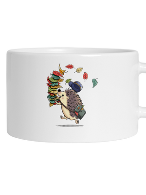 Postás macaron bögre White