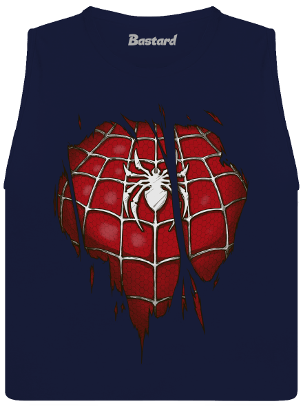 Spider inside női bővített trikó Navy