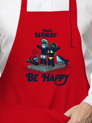 Don't worry kötény Red