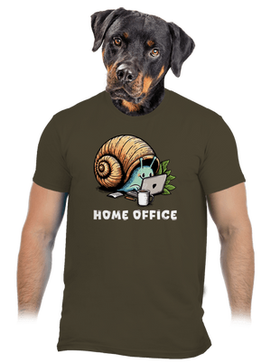 Sneka home office férfi póló Urban Khaki