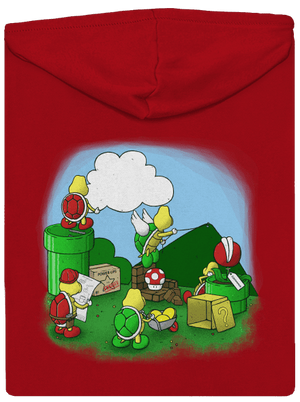 Hogyan építsünk fel egy új szintet cipzáras férfi pulóver Red