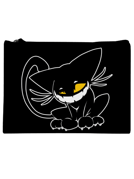 Evil cat kis táska Black