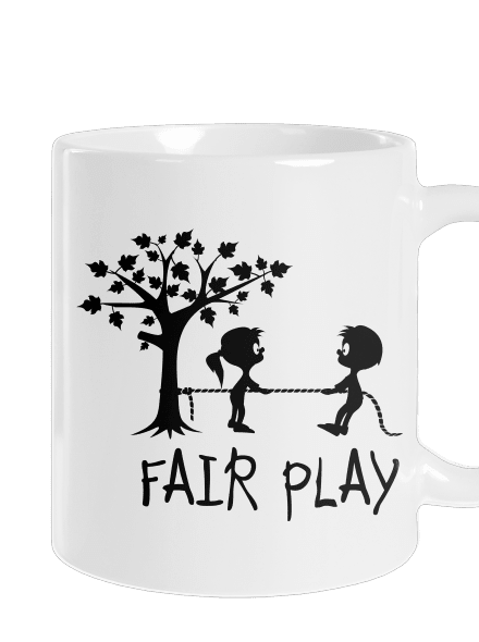 Fair play hagyományos bögre White