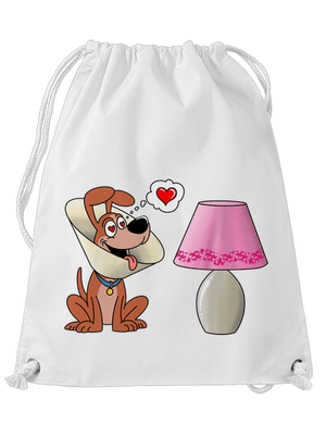 Szerelmes kutya hátizsák White