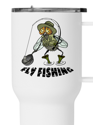 Fly fishing termosz bögre White