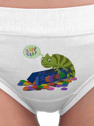 Zavart kaméleon női bugyik White