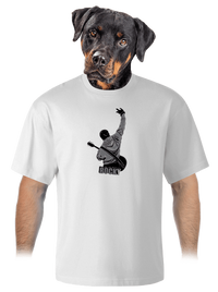 unisex túlméretezett póló