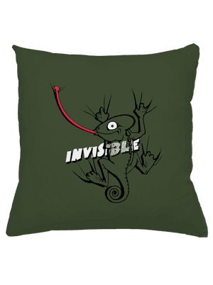 Invisible chameleon párna Olive Green
