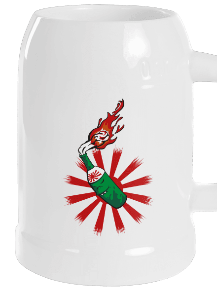 Kamikaze söröskorsó White