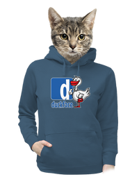 női kenguruzsebes pulóver