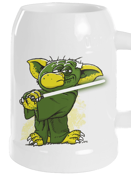 Yoda a nádasban söröskorsó White
