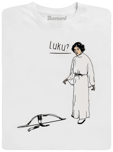 Luke és Leia gyerek póló White